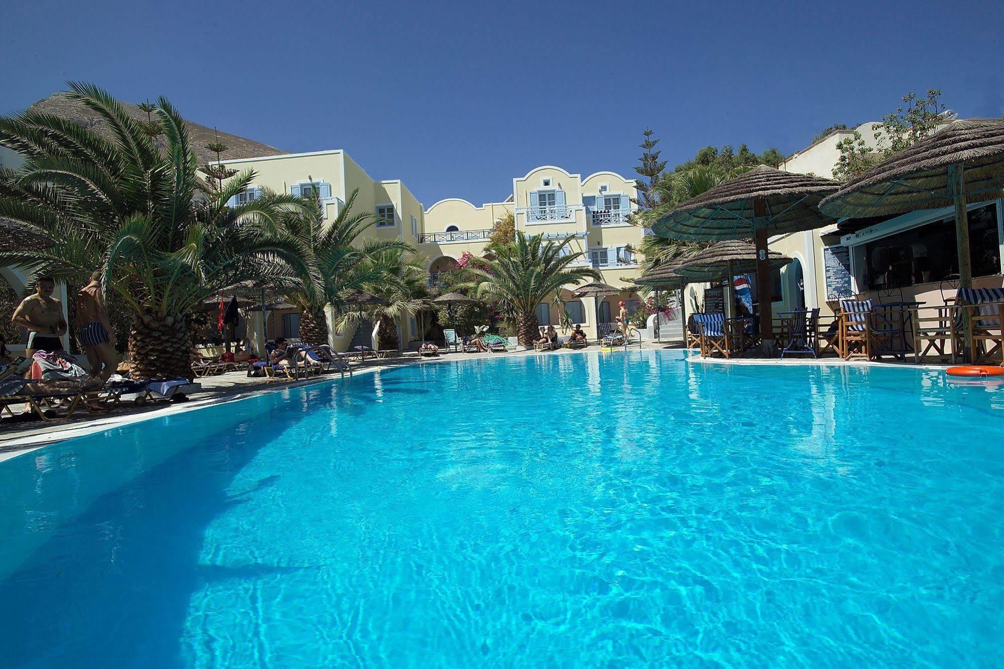 Zephyros Hotel Kamári Kültér fotó